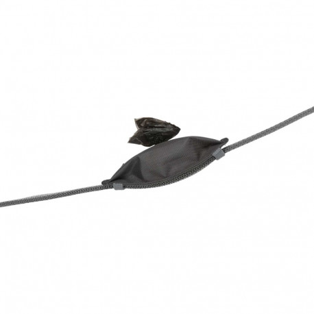 Poop bag dispenser, nylon, 1 roll of , 20 bags