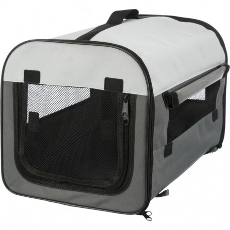 Mobile kennel, XS: 32 × 32 × 47 cm, dark blue/light blue