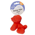 Latex toy balloon Pug 9,5x6x8,5cm red