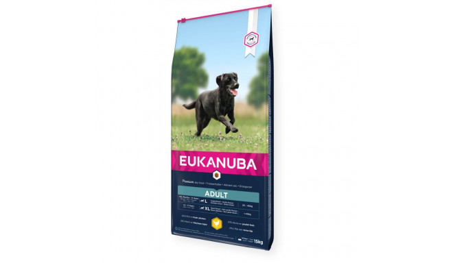 EUKANUBA Adult kanalihaga suurtele koertele 15 kg