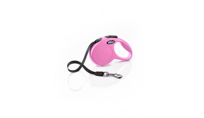 Jalutusrihm flexi New Classic Lint 3m XS roosa