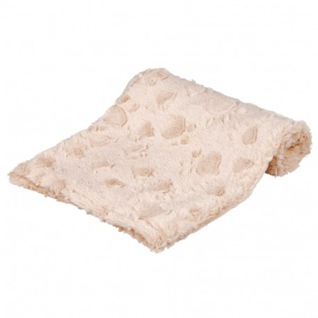Dog blanket Cosy, structured soft plush, 70 × 50 cm, beige