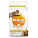 Visavertis sausas pašaras Adult Hairball Control 3kg katėms, Iams