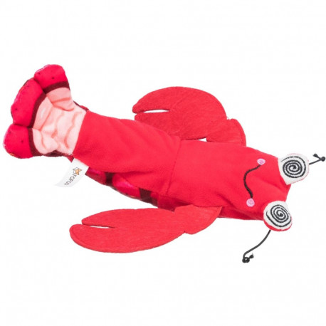 Kassi mänguasi Wriggle vähk, kangas, kassinõges, 23 cm