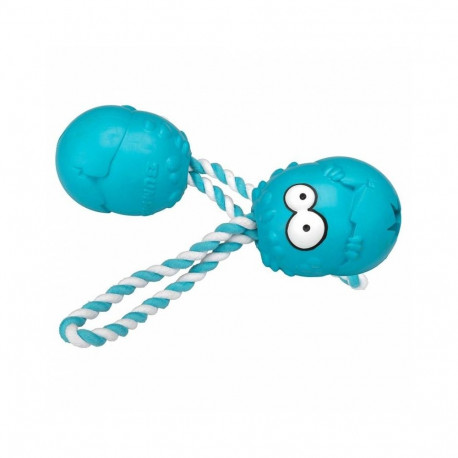 Mänguasi koertele Bumpies köiega Piparmünt M - 7-16kg sinine