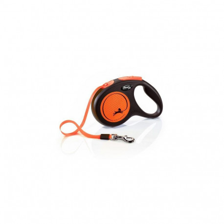 Walking leash New Neon M lint 5m orange