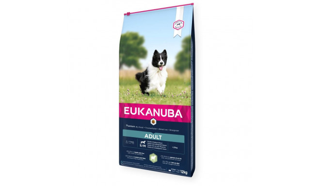 Suaugęs ėriena ir ryžiai mažiems ir vidutiniams šunims 12 kg, Eukanuba