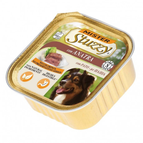 Complete (wet) feed dog 300gr. alu tray duck, Stuzzy