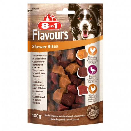 8in1 Flav skewer bites 100g