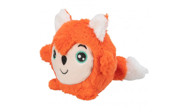 Fox, round, plush, 11 cm