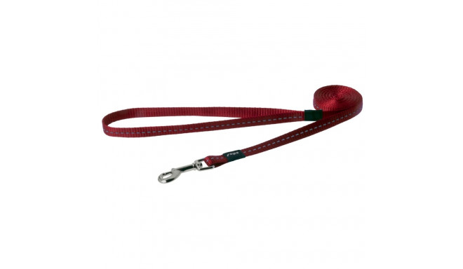 Jalutusrihm Rogz Utility Small 11mm Nitelife, punane helkur