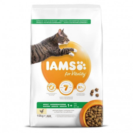 Kuiv täissööt IAMS CAT Adult kanaga 800g kassidele