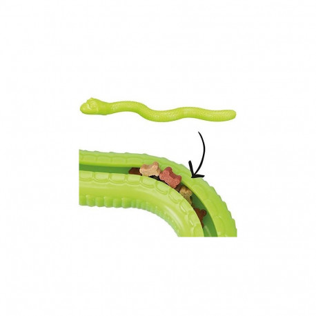 Toy for dogs Snack-Snake, TPR, 42 cm