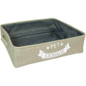 Pet storage box 46x12x40cm green