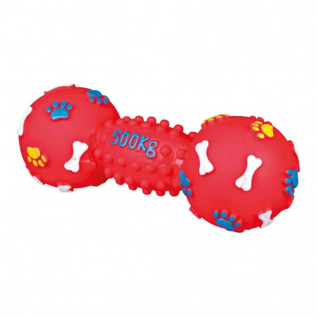 Toy for dogs Dumbbell, vinyl, 19 cm random color