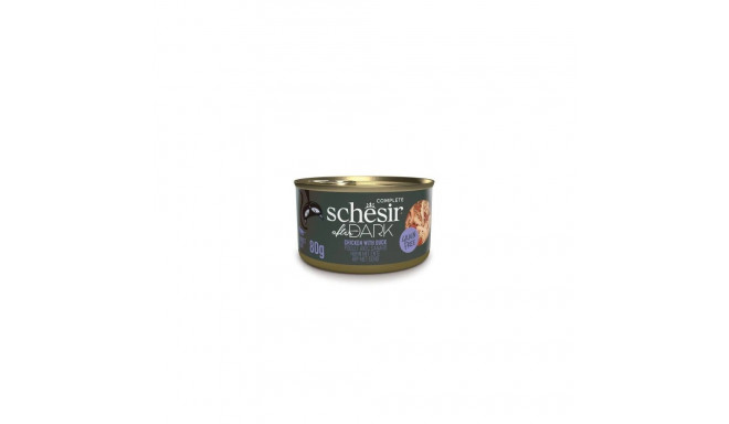 After dark chicken + duck wet food for cats 80g, Schesir