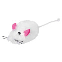 Toy for cats Mouse, longhair plush, catnip, 9 cm