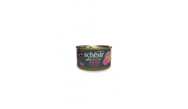 After Dark chicken + ham wet food for cats 80g, Schesir