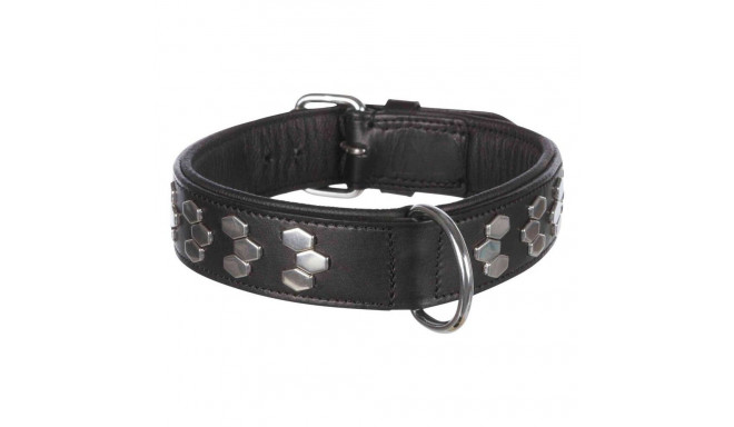 Active collar with studs, XL: 65–75 cm/40 mm, black