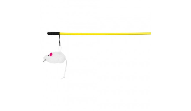 Toy for cats playing rod with plush mouse, 100 cm, Trixie
