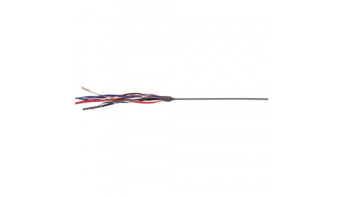 Toy for cats Playing rod with leather straps, 65 cm