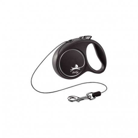 **Jalutusrihm flexi Black Design XS Nöör 3m must