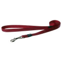 Walking leash Utility Medium 16mm Snake, red reflector, Rogz