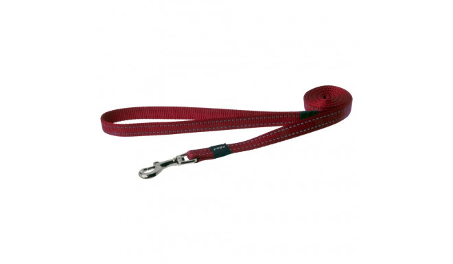 Walking leash Utility Medium 16mm Snake, red reflector, Rogz