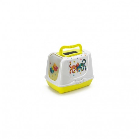 Cat litterbox Trendy Cat 50 friends forever green