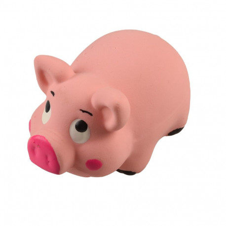 Lateksas šunų žaislas Innocent Pig rožinis 6,5x3,8x4,6cm