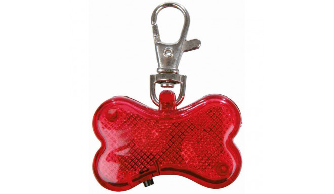 Flasher for dogs, 4.5 × 3 cm, red