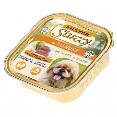 Complete (wet) feed dog 150gr. alu tray salmon, Stuzzy