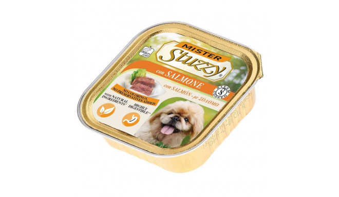 Complete (wet) feed  dog 150gr. alu tray salmon, Stuzzy