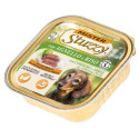 Complete (wet) feed  dog 150gr. alu tray lamb with rice, Stuzzy