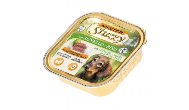 Complete (wet) feed  dog 150gr. alu tray lamb with rice, Stuzzy
