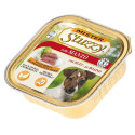 Complete (wet) feed  dog 150gr. alu tray beef, Stuzzy
