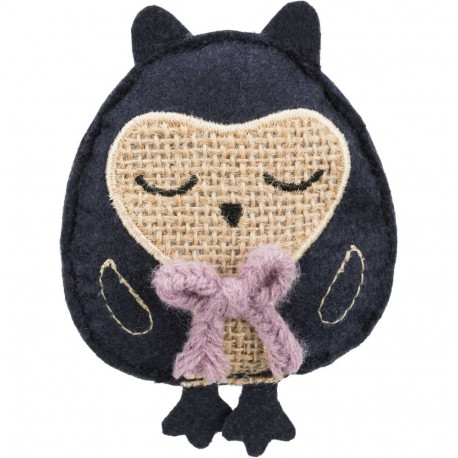 Toy for cats owl, fabric, catnip, 11 cm, Trixie