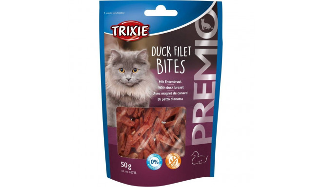 Treat for cats Premio duck filet bites, 50 g