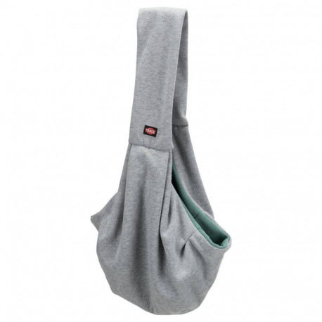 Carrier-bag Junior 22x20x60cm light grey/mint
