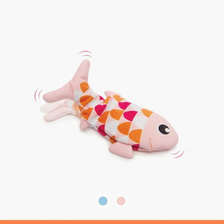 Groovy fish, pink, toy for cats, Catit