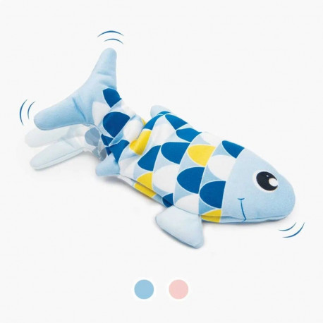 Groovy fish, blue, toy for cats, Catit