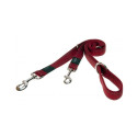 Jalutusrihm Rogz Utility Medium 16mm Snake, punane helkur
