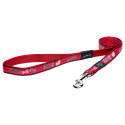 Dog lead, red, Bone Design, Rogz