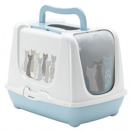 Cat litterbox Trendy Cat 50 Maasai Blue