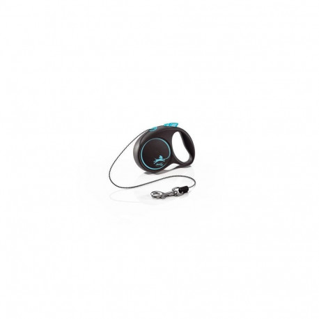 Walking leash Black Design XS Cord 3m blue, Flexi