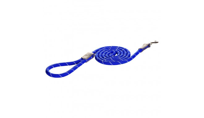 Jalutusrihm Rogz Rope Large 12mm 1.8m, sinine helkur