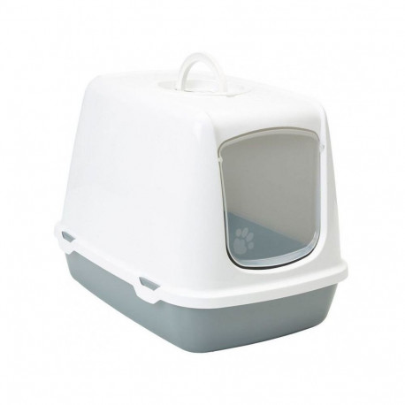 Kassitualett Oscar 50x37x39cm valge/hall