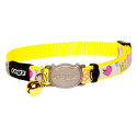 Cat collar Rogz Reflectocat Dayglo Bird 11mm/20-31cm