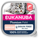 EUKANUBA Senior lõhega märgtoit kassidele 85 g