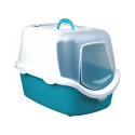 Cat litterbox Vico Easy Clean 40x40x56cm, aquamarine